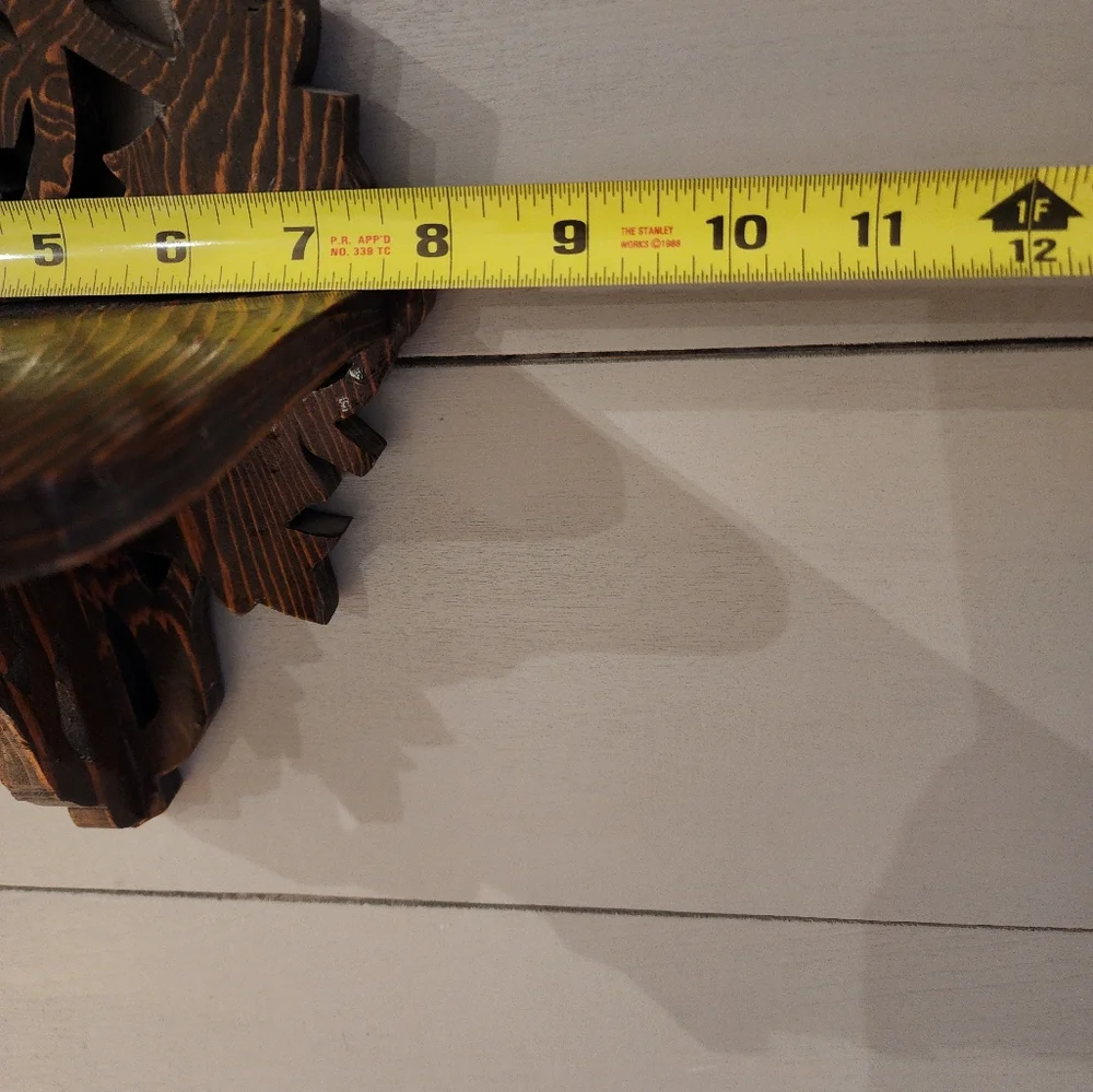 Set of three vintage hobby made plywood ornate scroll fretwork shelves
